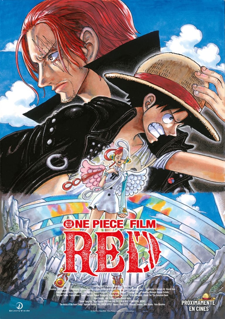 One Piece Film: Red poster película anime
