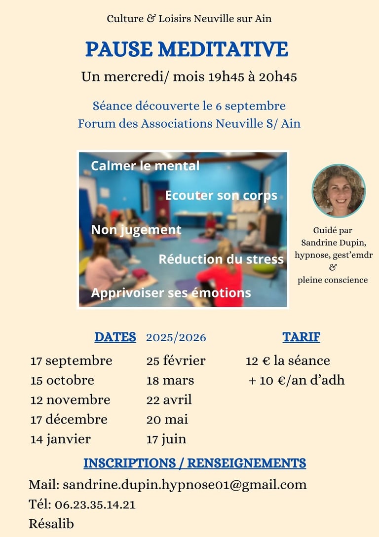 Cours de réduction du stress