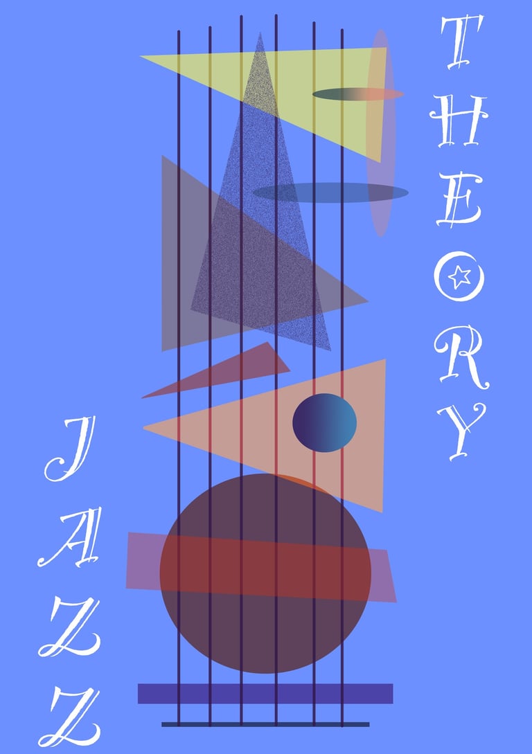 Jazz theory in visual art