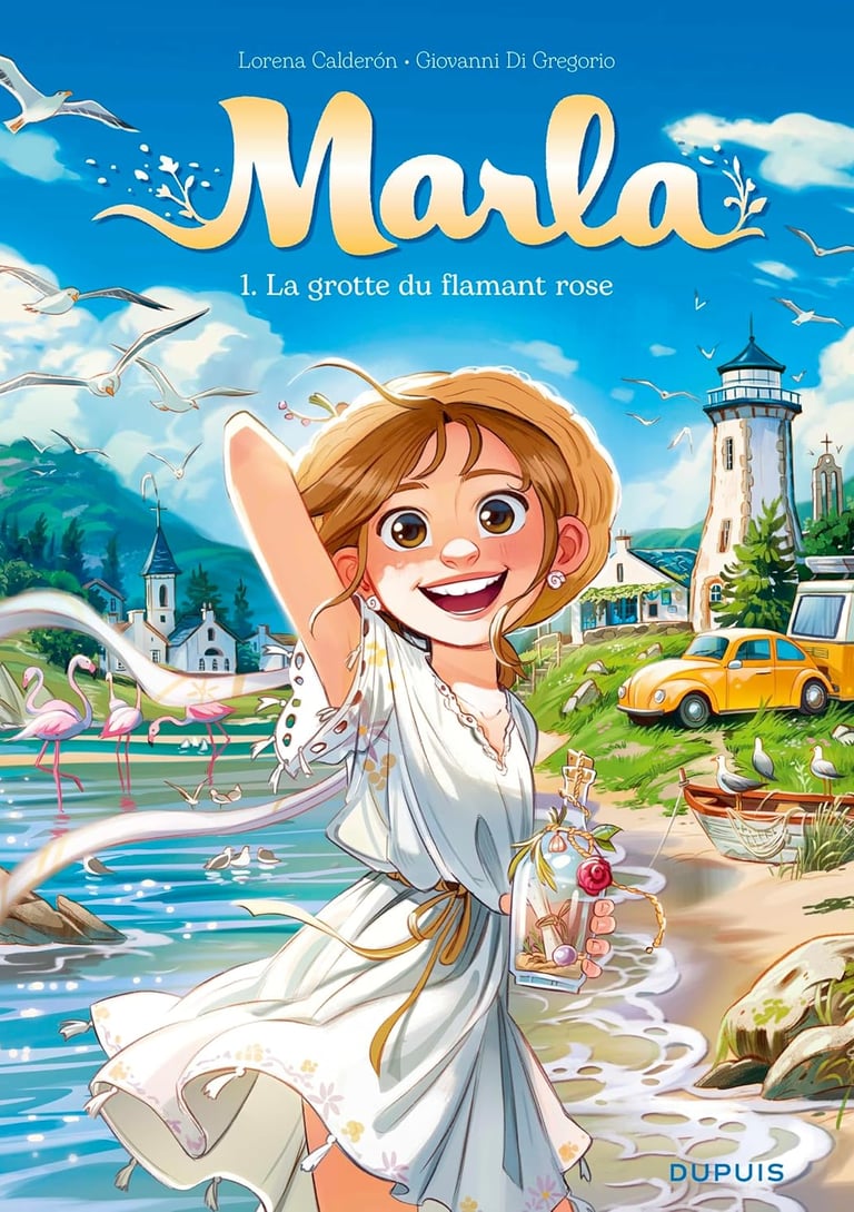 Première de couverture du tome 1 de la BD Marla