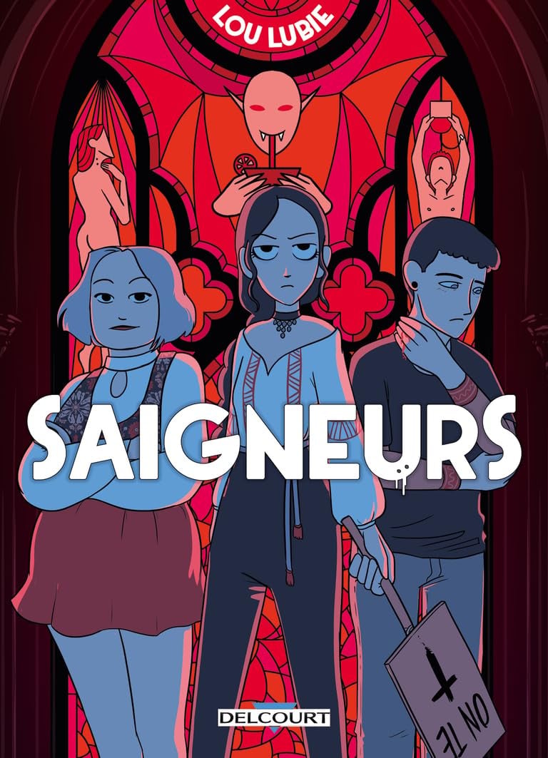 Première de couverture de la BD Saigneurs de Lou Lubie