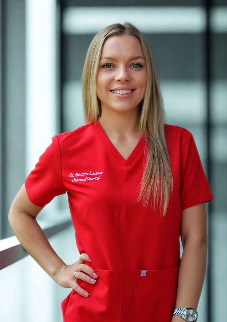 Dr Kristina Taranov cosmetic dentist Naples FL portrait