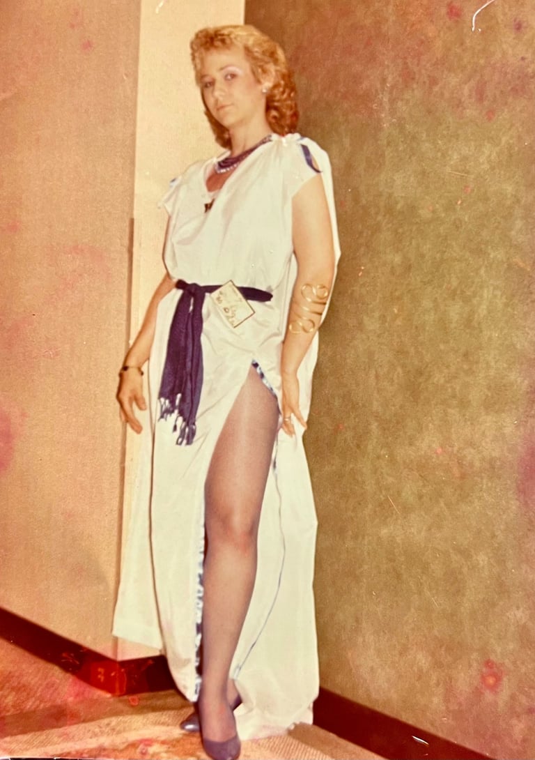 Greek Goddess, 1986 Original Cosplay