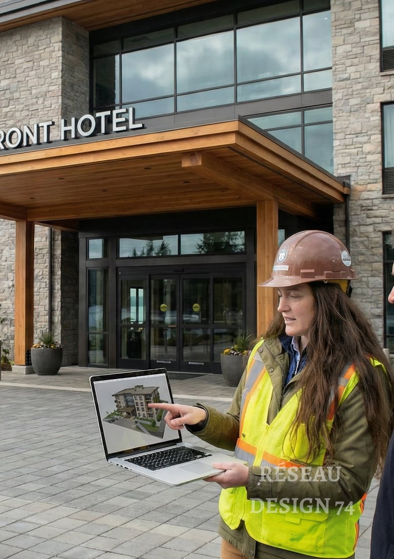 architecte hotel Annecy renovation interieur