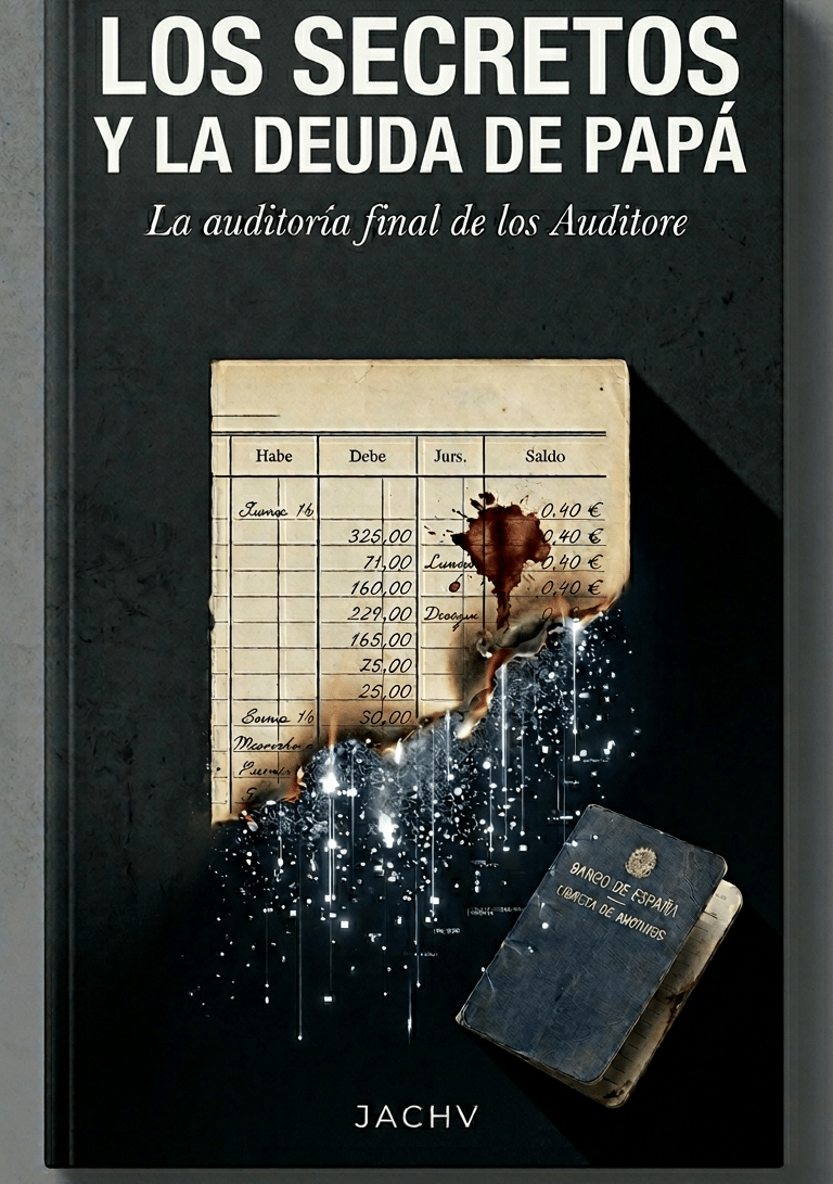 Portada del libro Los Secretos y la Deuda de Papá de JACHV