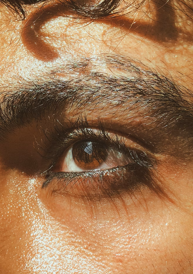 Natural brow shaping and eyelash tint in Bradford