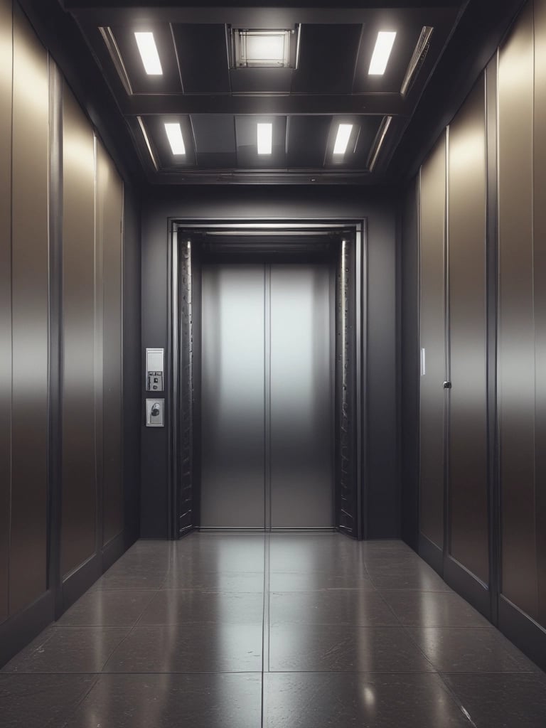 Technician performing maintenance inside industrial machinery with tools.
