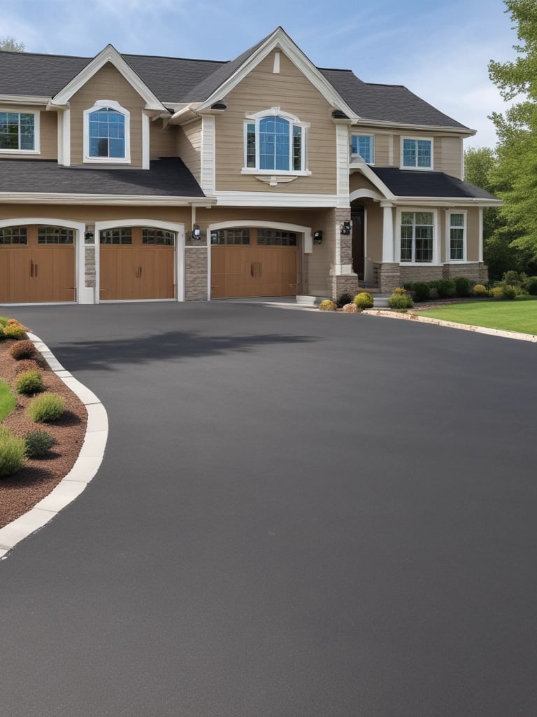 A beautifully paved driveway showcasing quality craftsmanship.
