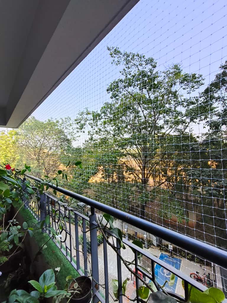 Balcony nets installation in bangalore