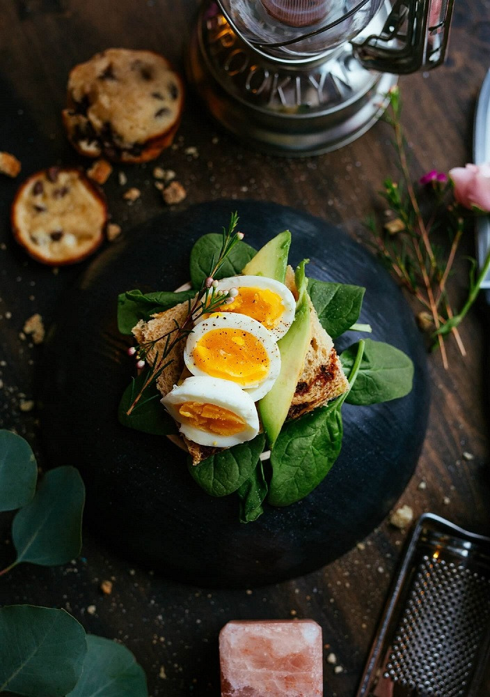 toast aux oeufs