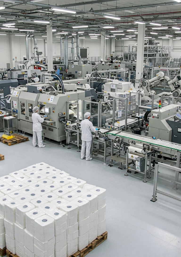 High quality toilet paper rolls made in Turkey