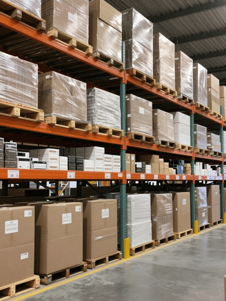 A professional meeting room with international partners discussing import strategies.