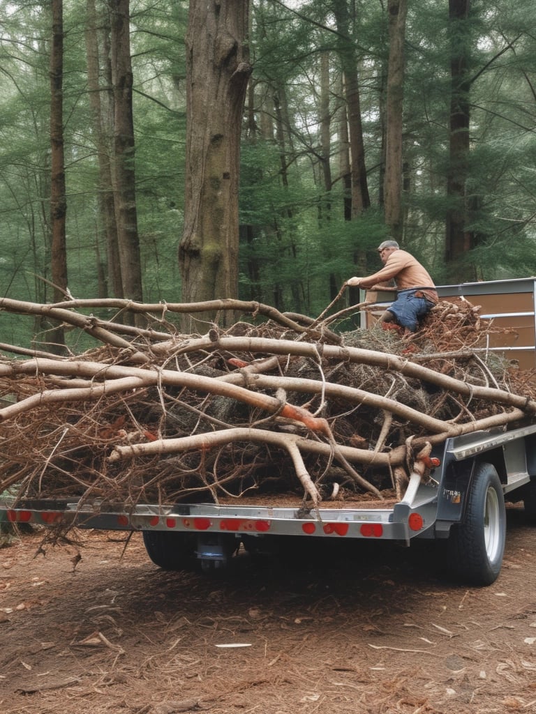 A freshly sealed commercial parking lot with crisp white line painting under a clear blue sky.