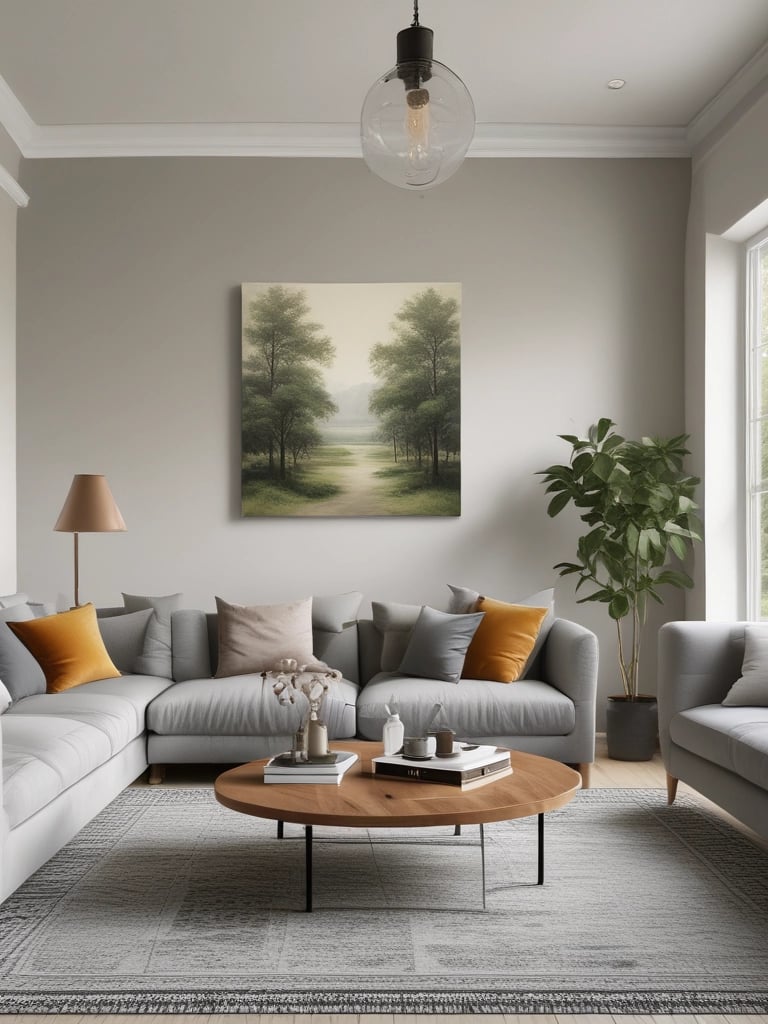 A skilled painter applying a smooth coat of vibrant paint on a residential wall.