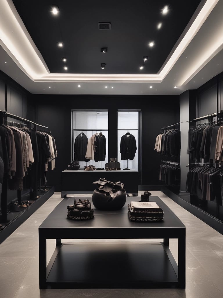 A vibrant display of colorful clothing and accessories neatly arranged in a cozy home setting.