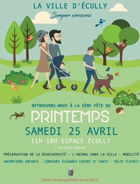 Fete du printemps Ville d'Ecully gel aloe vera