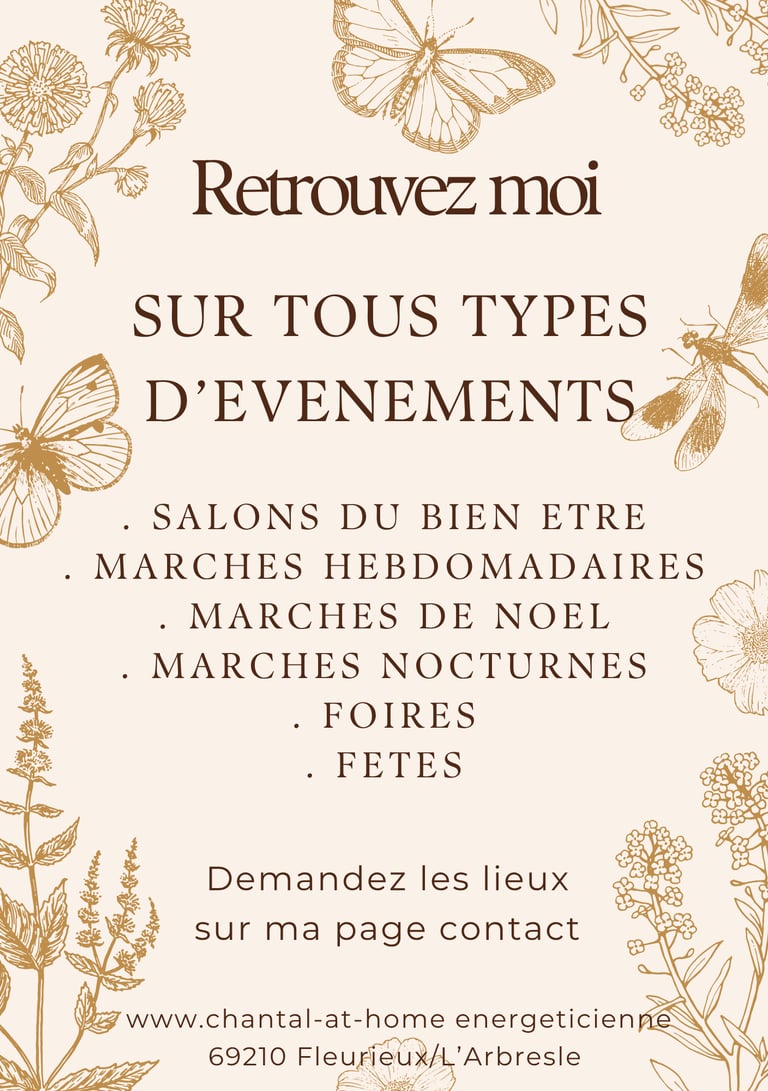 mes évènements expo-vente gel aloe vera gerychantalathome
