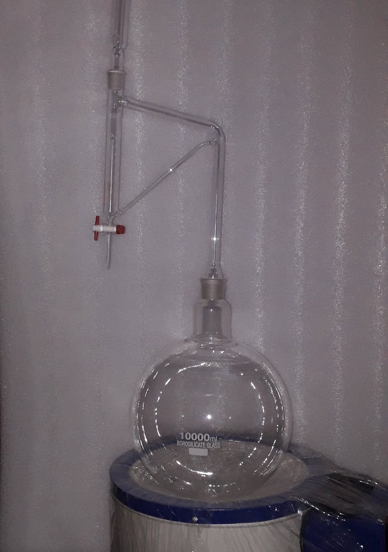 #clevenger-apparatus setup
