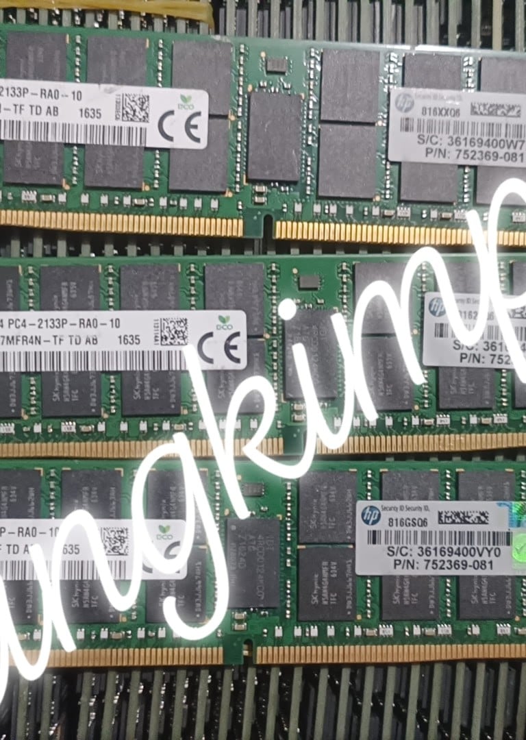 a bunch of ram modules are sitting on a shelf