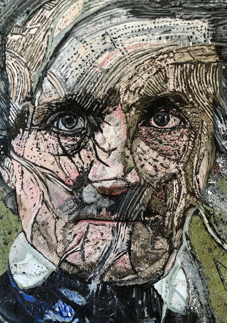 Edgar Allan Poe painting