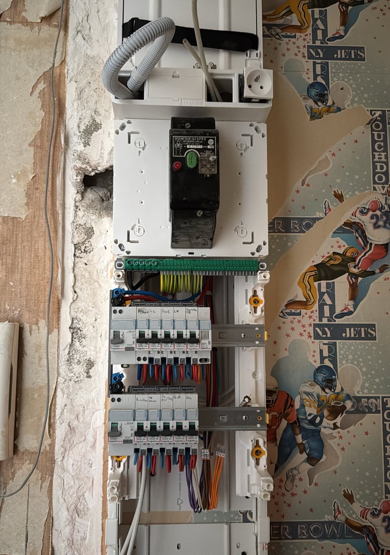 rénovation tableau électrique électricien fayeélec