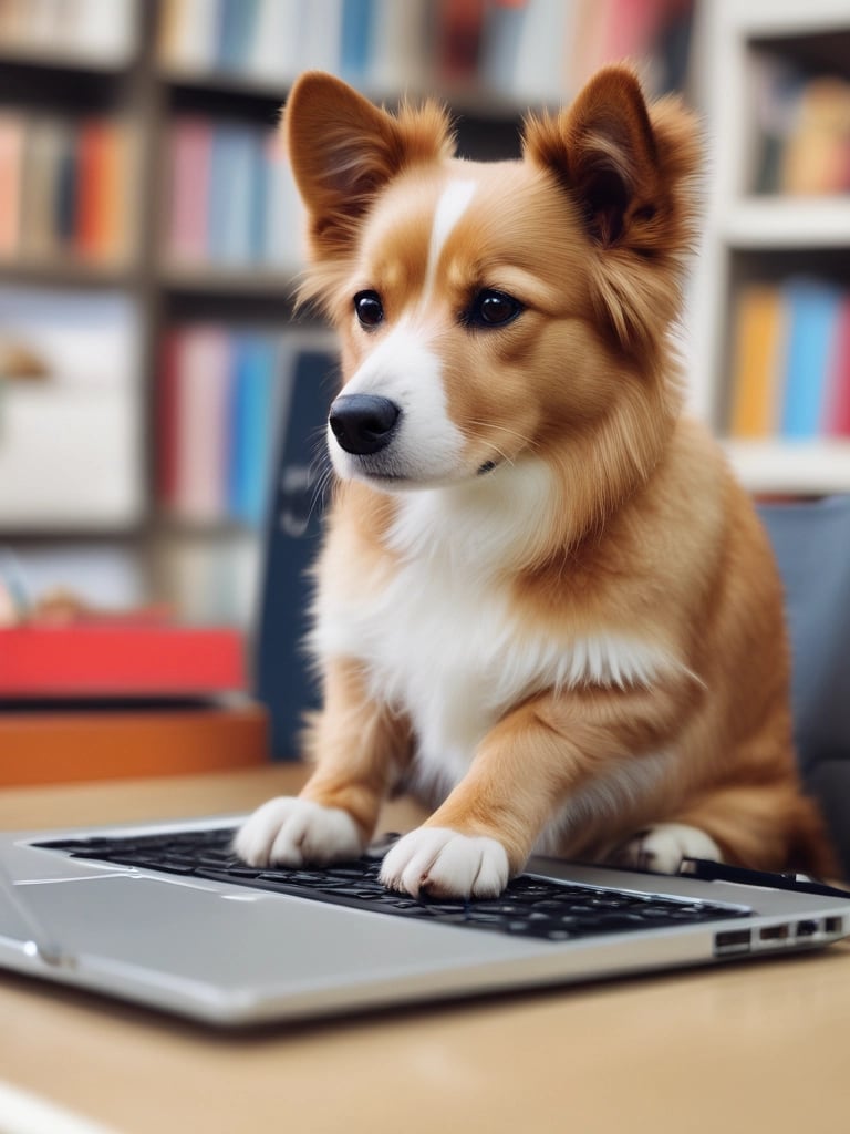 Reading blogs on Dogs2Love