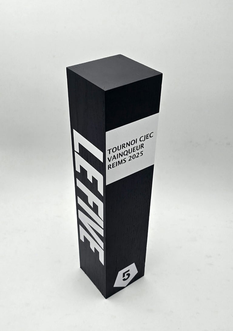 Trophée personnalisé Le Five