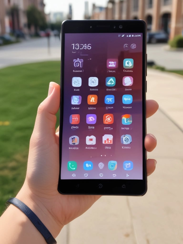 Close-up photo of the Redmi Note 13's sleek side profile highlighting its slim design.