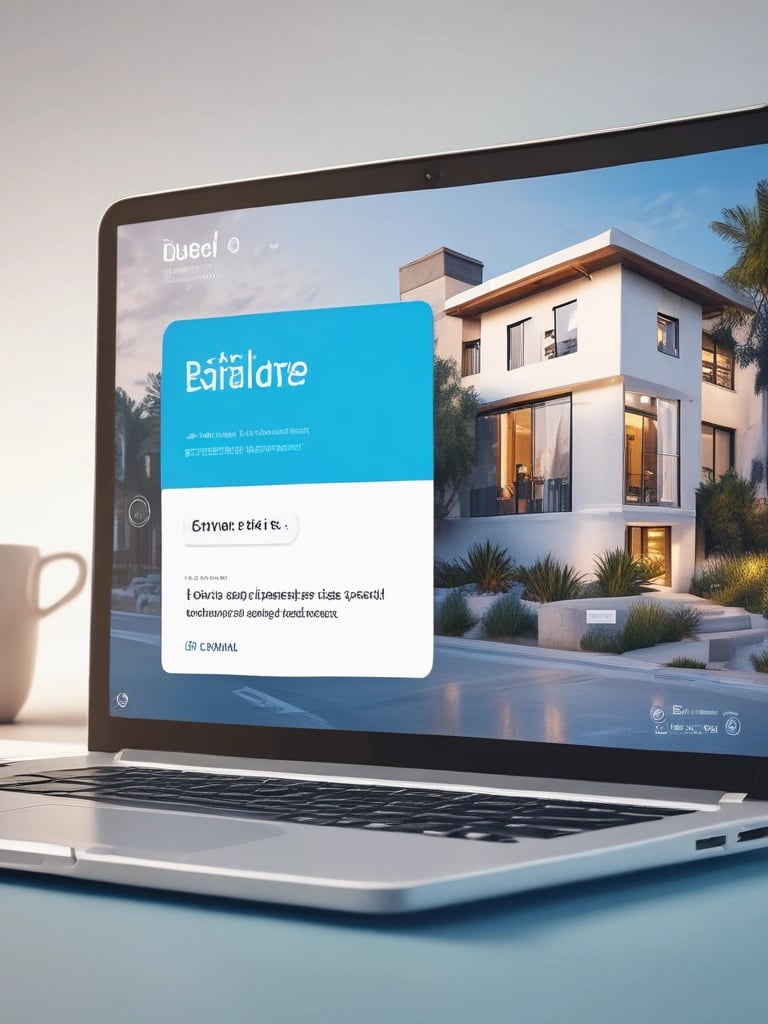 A smartphone screen displays a web page about ChatGPT, featuring a black background with white text. The screen includes a search bar and various interface icons at the top. In the background, an OpenAI logo is partially visible against a black backdrop.