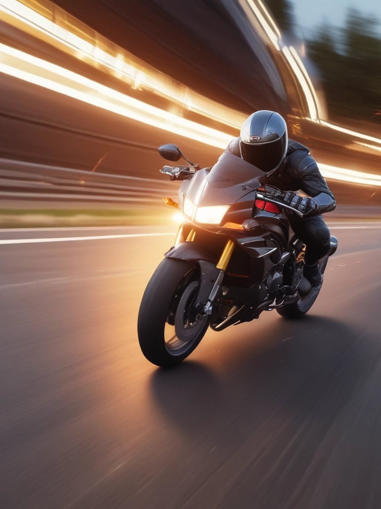 A close-up shot of a shiny red motorcycle parked against a white and black urban wall.