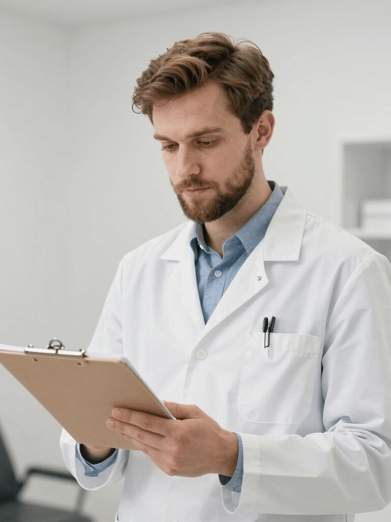 Bright and welcoming medical office reception area with modern decor and comfortable seating.