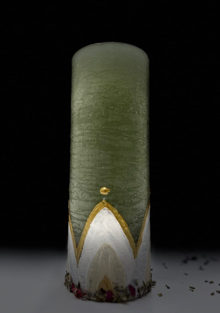 Carmela Martello Geburtskerze Ritual Geschenk Wehen Erinnerung