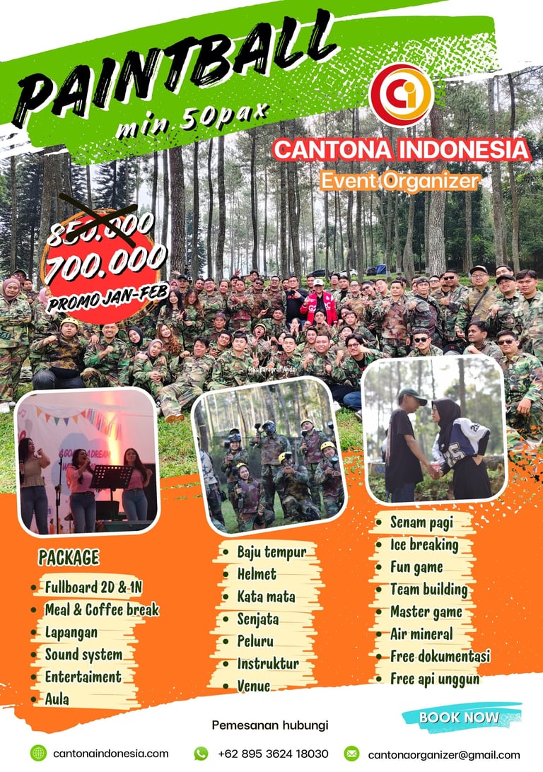 paket promo paintball