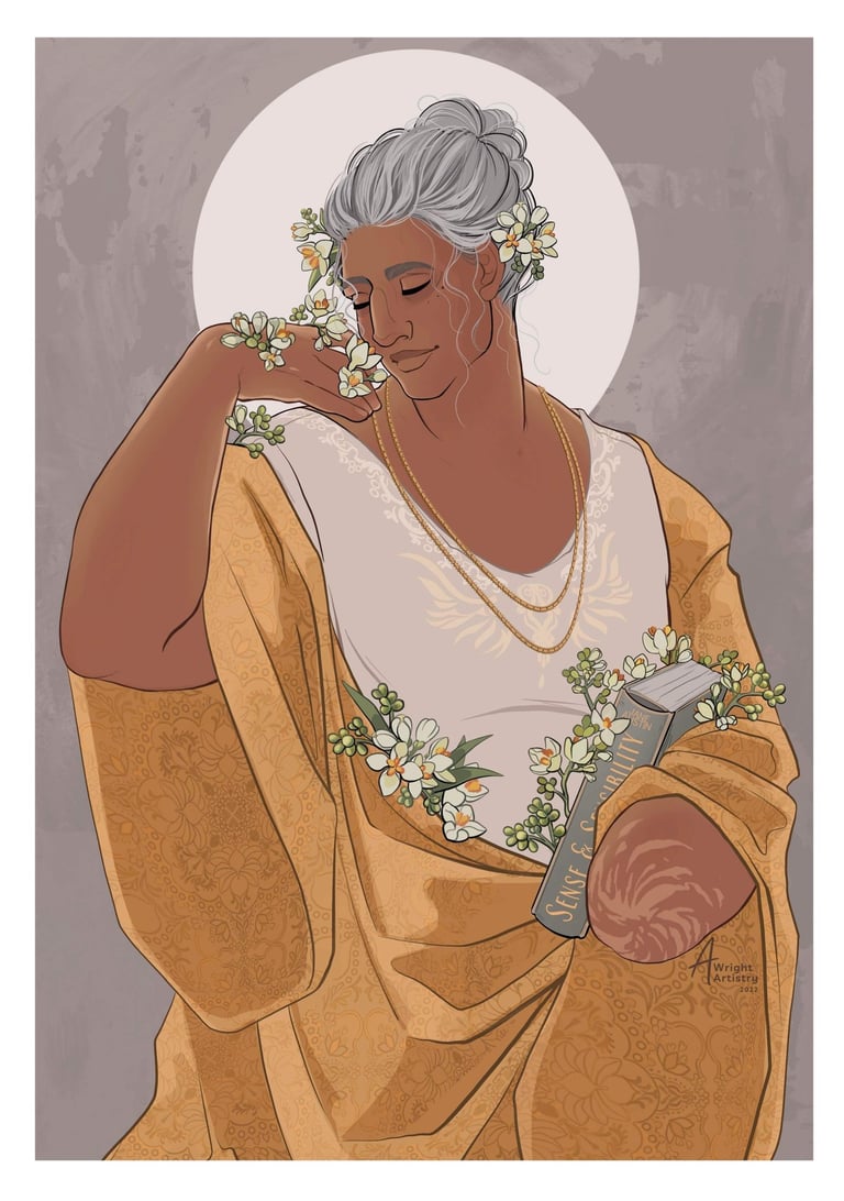 Character art Tahj Annand Blightshade by Alison Wright