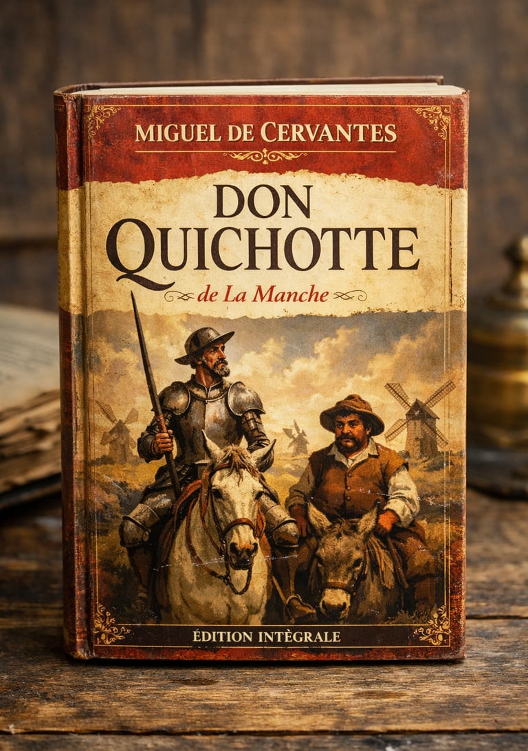 Livre le plus vendu N°4 : Don Quichotte