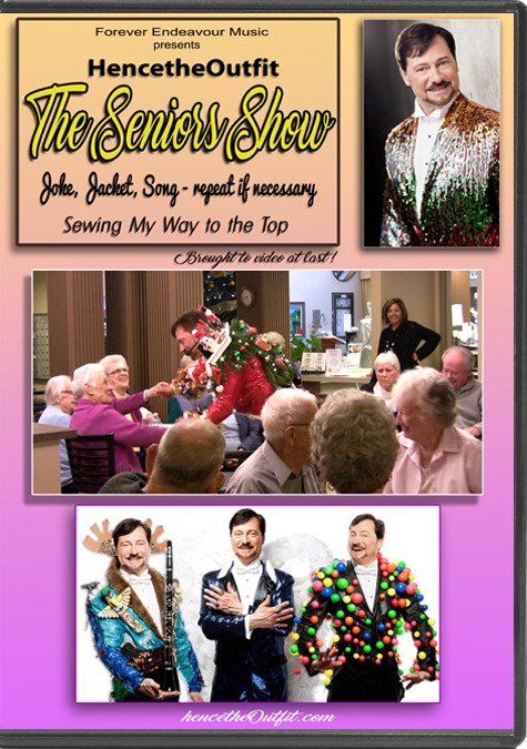 HencetheOutfit - The Seniors Show dvd package front cover design