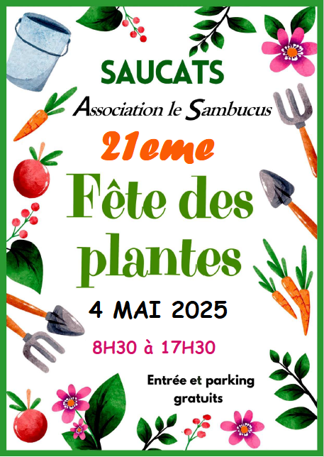 Fete des plantes Saucats - Bordeaux mai 2025