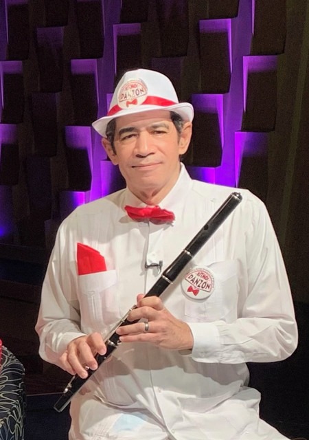 MAestro Bobby Ramirez and his 19th Century wooden flute