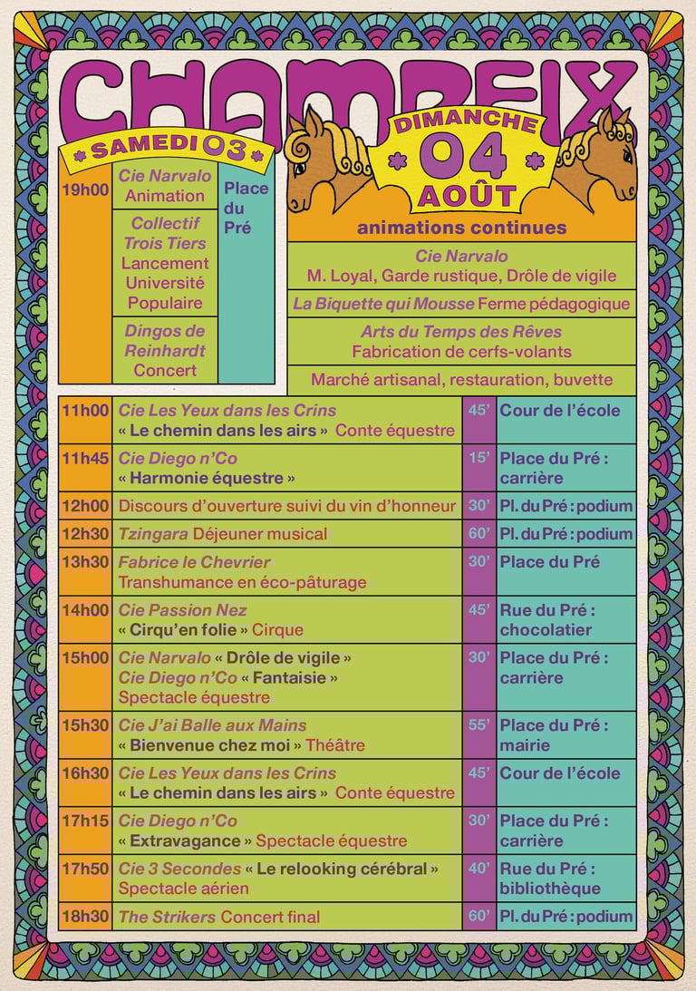 flyer fête dans la ville 2024