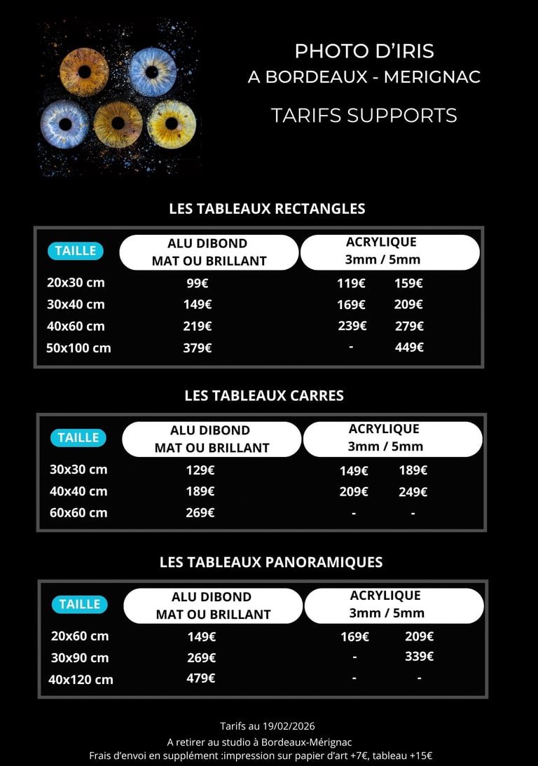 photo iris bordeaux prix