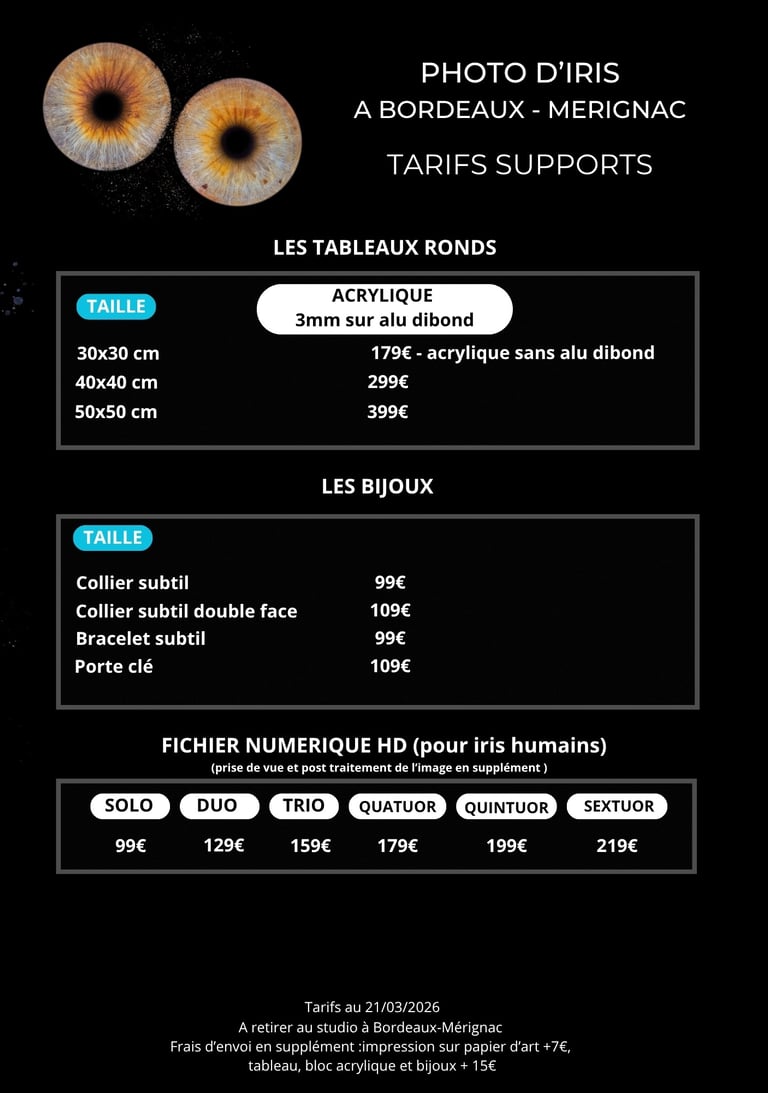 photo iris bordeaux prix