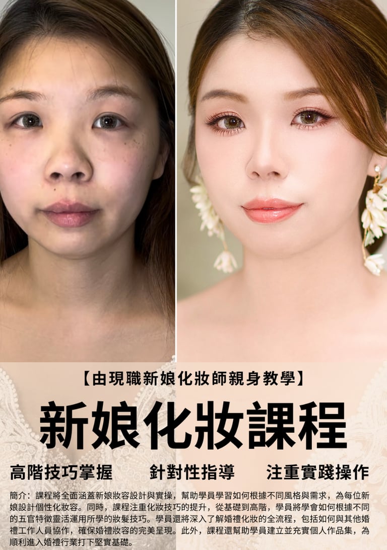 新娘化妝課程