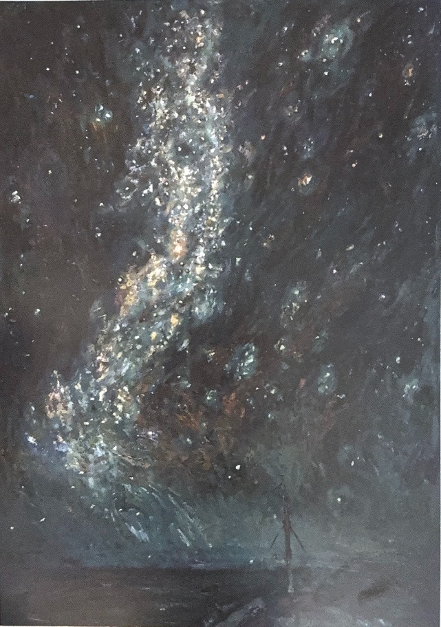 Pintura de Boris Vladimirovich Alekseev realizado en 1976. Técnica óleo sobre lienzo.