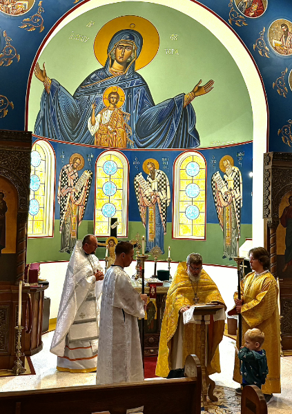 Bedig Minassian in Orthodox Liturgy