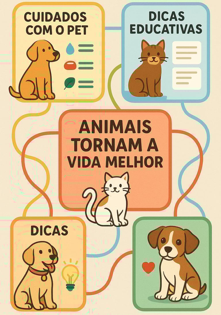 Colagem-criativa-mostrando-diferentes-tipos-conteúdo-pet