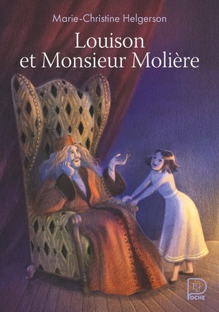 Première de couverture du roman Louison et Monsieur Molière