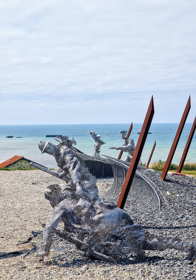 Arromanches - Golden beach - D-day