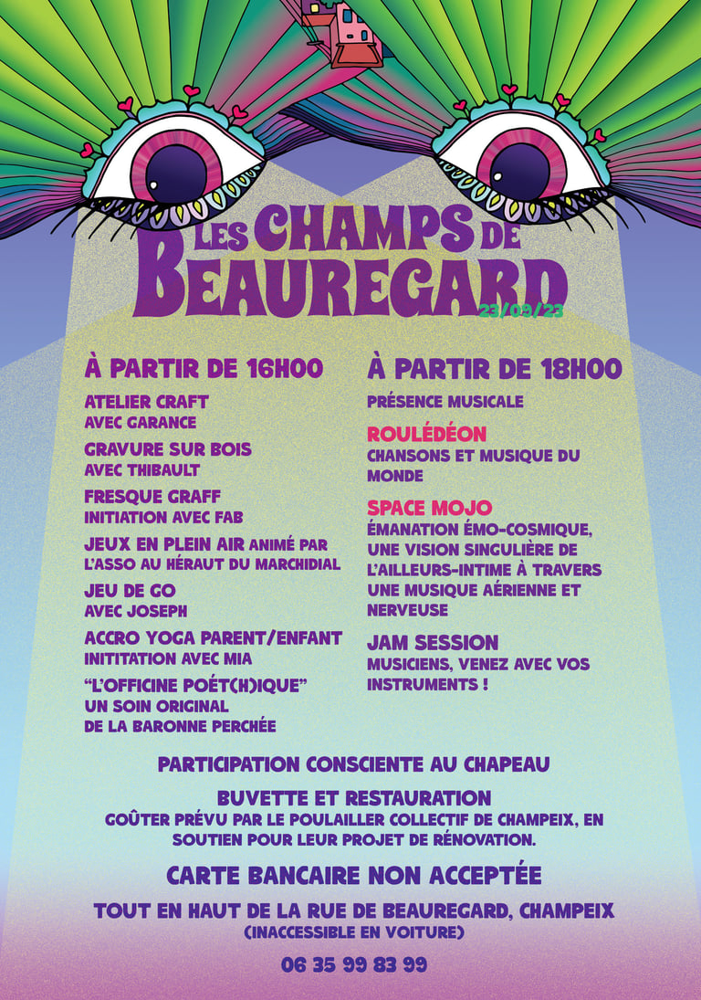 flyer Les Champs de Beauregard 2023