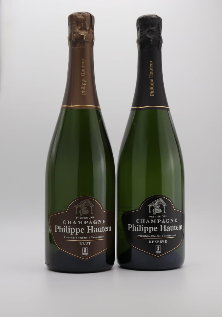 Brut Nature & Brut Réserve du Champagne Philippe Hautem