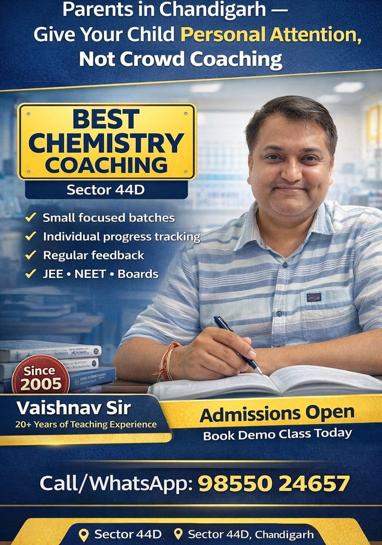 best chemistry coaching
